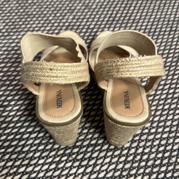 Merona wedge sandals 8.5 - Picture 3 of 9